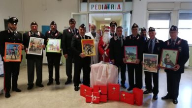 Photo of Babbo Natale in corsia