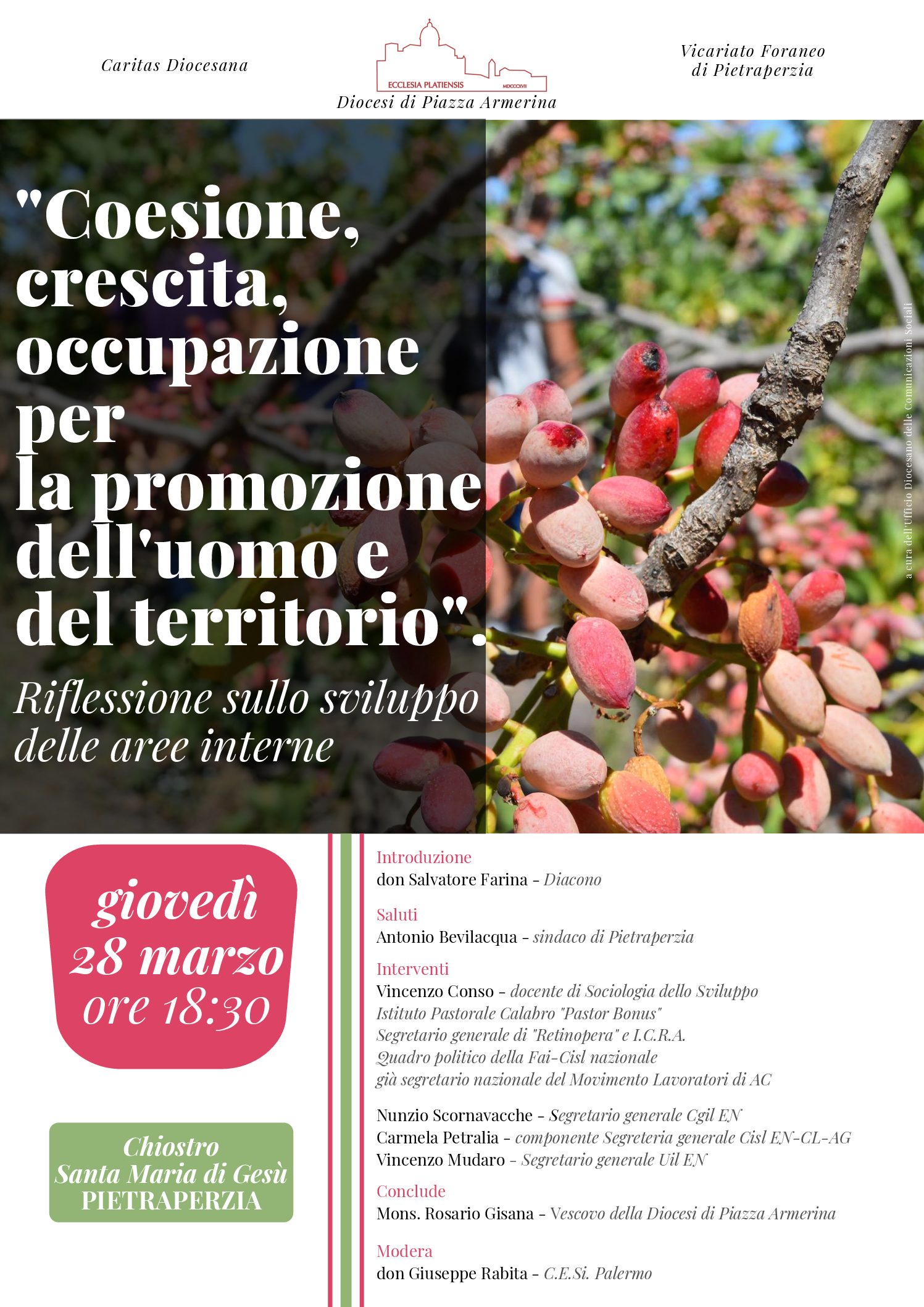 Photo of Coesione, crescita occupazione per la promozione dell’uomo e del territorio. Riflessioni sullo sviluppo delle aree interne.