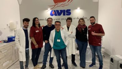 Photo of Prima raccolta di sangue nella sede AVIS  di Agira