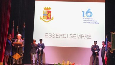 Photo of 167° anniversario della fondazione della Polizia di Stato. Celebrato questa mattina al teatro Garibaldi di Enna