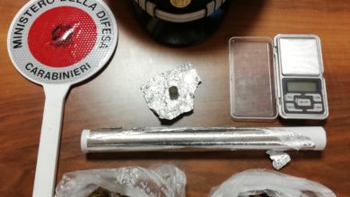Photo of ENNA, UNA DENUNCIA PER DETENZIONE AI FINI DI SPACCIO DI MARIJUANA