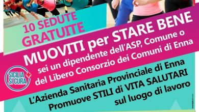 Photo of  ASP Enna.  Attività fisica  e  Back School (Scuola della schiena) per i dipendenti pubblici. Progetto gratuito dell’Azienda Sanitaria Provinciale di Enna.