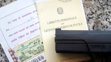 Photo of Obbligo di presentazione della certificazione medica di “idoneità” psicofisica per la detenzione di armi, entro il 13 settembre 2019