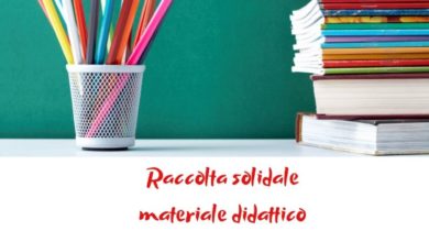 Photo of Ritorna la raccolta solidale di materiale didattico