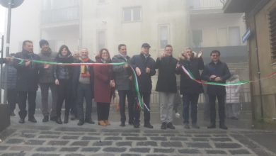 Photo of Inaugurata questa mattina la strada del quartiere S. Pietro.