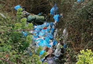 Photo of M5S Enna denuncia una discarica a cielo aperto nel bosco della Baronessa