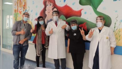 Photo of Speciali visiere di protezione donate dal Team D9 alla Cardiochirurgia Pediatrica di Taormina
