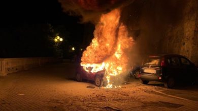 Photo of Auto in fiamme al Belvedere di Enna (VIDEO)