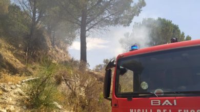 Photo of Due grossi incendi in provincia. Ore impegnative per i vigili del fuoco