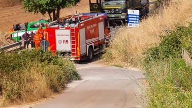 Photo of Continua l’emergenza incendi in provincia. Situazione difficile in contrada bubudello