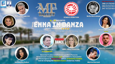Photo of Enna in danza: prima edizione il 21 e 22 agosto