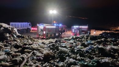Photo of Brucia la discarica di Cozzo Vuturo. Sul posto i vigili del fuoco