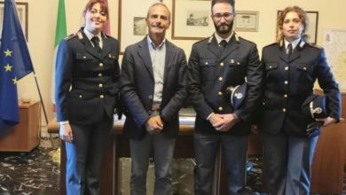 Photo of TRE NUOVI ISPETTORI ASSEGNATI ALLA POLIZIA DI STATO DI  ENNA