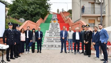 Photo of L’associazione Il Solco inaugura la scala della legalità