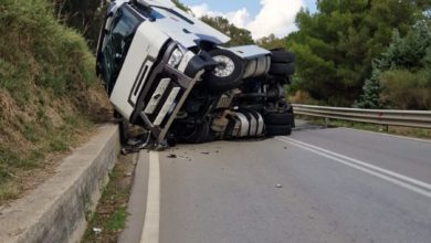 Photo of Tir si ribalta all’ingresso di Enna bassa