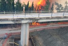 Photo of Vasto incendio ad Enna Bassa. In fiamme la zona dello svincolo autostradale