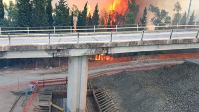 Photo of Vasto incendio ad Enna Bassa. In fiamme la zona dello svincolo autostradale