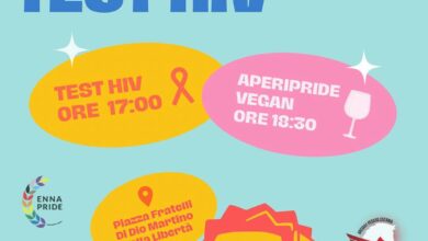 Photo of Enna Pride 2025: Test HIV gratuiti e AperiPride allo Spaccio Bio 