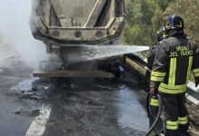 Photo of Incendio sulla A19: intervengono i Vigili del Fuoco di Enna