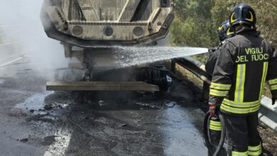 Photo of Incendio sulla A19: intervengono i Vigili del Fuoco di Enna