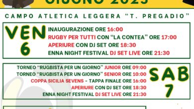 Photo of Torna l’Enna Rugby Festival: sport, musica e inclusione al centro della VI edizione