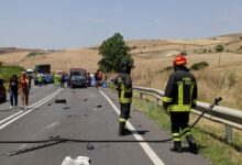Photo of Scontro frontale sulla SS117 in contrada Salinella: tre feriti, uno in elisoccorso