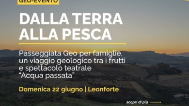 Photo of Leonforte (En): dalla terra alla pesca, viaggio geologico tra i frutti, passeggiata Geo per famiglie e spettacolo teatrale “Acqua passata”