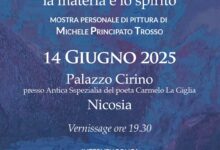 Photo of Michele Principato Trosso torna in Sicilia con “Nostos”: mostra a Nicosia, 14–16 giugno 2025