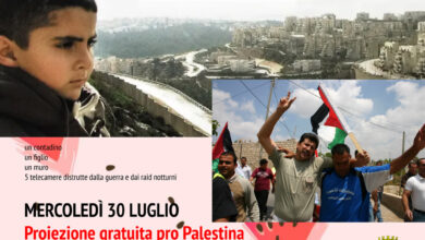 Photo of Enna, oggi alle 21 proiezione film pro Palestina al Giardino di Dafne a Pergusa