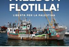 Photo of Enna. Oggi alle 18.00 Presidio alla Prefettura di Enna per la Freedom Flottilla e per la Palestina
