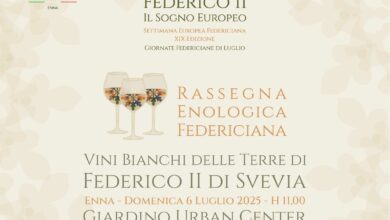Photo of Enna, Rassegna enologica federiciana “i vini bianchi di federico II”: 6 luglio, Urban Center di Enna