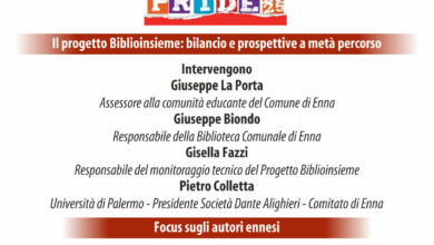 Photo of Enna, Bibliopride, aperitivo letterario a Pergusa
