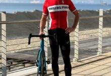 Photo of Mario Mancuso campione italiano di categoria al Triathlon dei Vigili del Fuoco