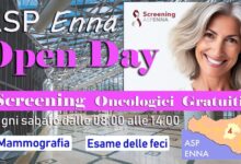 Photo of Enna, ASP: aperture straordinarie per la prevenzione. Screening oncologici gratuiti tutti i sabati