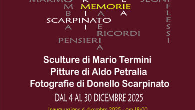 Photo of “MEMORIE”: un viaggio tra sculture, pitture e fotografie al Palazzo Moncada di Caltanissetta