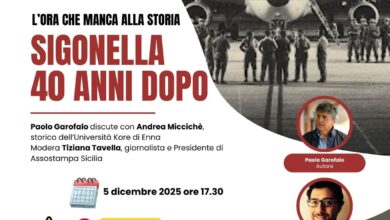 Photo of Il Circolo della Stampa di Enna ospita Paolo Garofalo e il suo saggio su Sigonella