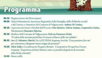 Photo of Valguarnera (En) ospita la conferenza sul reinserimento sociale degli autori di reato