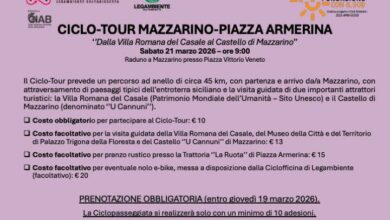 Photo of Ciclo-tour Mazzarino – Piazza Armerina: dalla Villa Romana del Casale al Castello “U Cannuni”