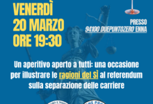 Photo of Enna, questa sera “AperiSì”: aperitivo-dibattito sul referendum
