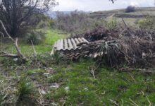 Photo of Segnalata discarica abusiva con eternit nel sito archeologico di Cozzo Matrice