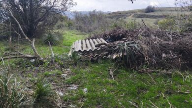 Photo of Segnalata discarica abusiva con eternit nel sito archeologico di Cozzo Matrice