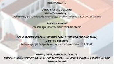 Photo of Aidone (En), al Museo Archeologico presentazione del volume “Paesaggi rurali nella Sicilia dalla Preistoria agli albori del Medioevo”
