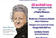 Photo of A Enna la presentazione del volume “Gli occhiali rosa. Diari di una genovese in Sicilia (1960-1977)” di Pepita Misuraca