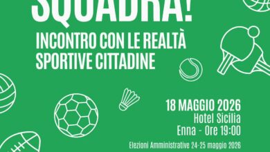 Photo of Crisafulli incontra il mondo sportivo di Enna: lunedì appuntamento con società, tecnici e atleti