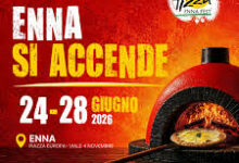 Photo of Pizza Enna Fest 2026: cinque giorni tra gusto, tradizione, spettacolo e artigianato nel cuore della Sicilia: mercoledi 24 Giugno alle ore 18.00 inaugurazione in piazza Europa