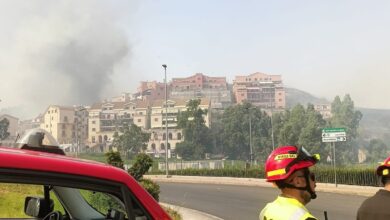 Photo of Enna, incendio a Enna bassa, l’amministrazione invita alla massima prudenza.