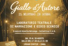 Photo of “Giallo d’Autore, il Mistero in Scena”: a Enna il laboratorio teatrale di narrazione e gioco scenico per non attori