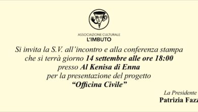 Photo of “Officina Civile”, una proposta per ripensare il Teatro Neglia: lunedì la presentazione ad Enna