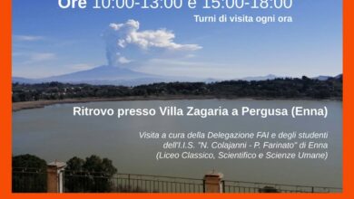 Photo of Pergusa racconta 11 mila anni di storia: le Giornate FAI d’Autunno arrivano a Villa Zagaria