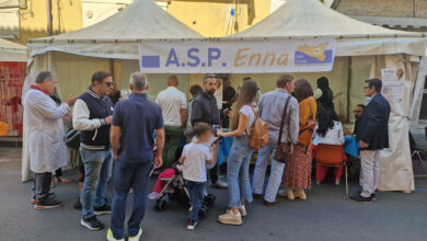 Photo of  ASP Enna alla Sagra della Pesca: importante iniziativa di prevenzione per la popolazione di Leonforte